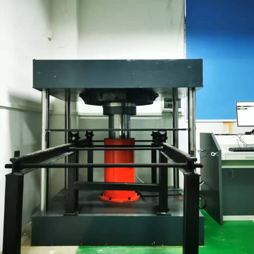 JAW-600KN Lower Hydrau-Cylinder Computerized Manhole Cover Compression Testing Machine
