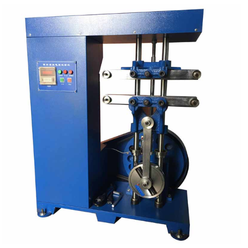 Rubber crack fatigue testing machine